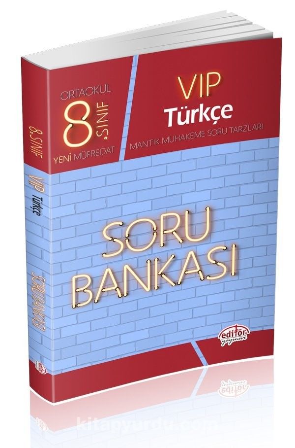 8. Sınıf Vip Türkçe Soru Bankası