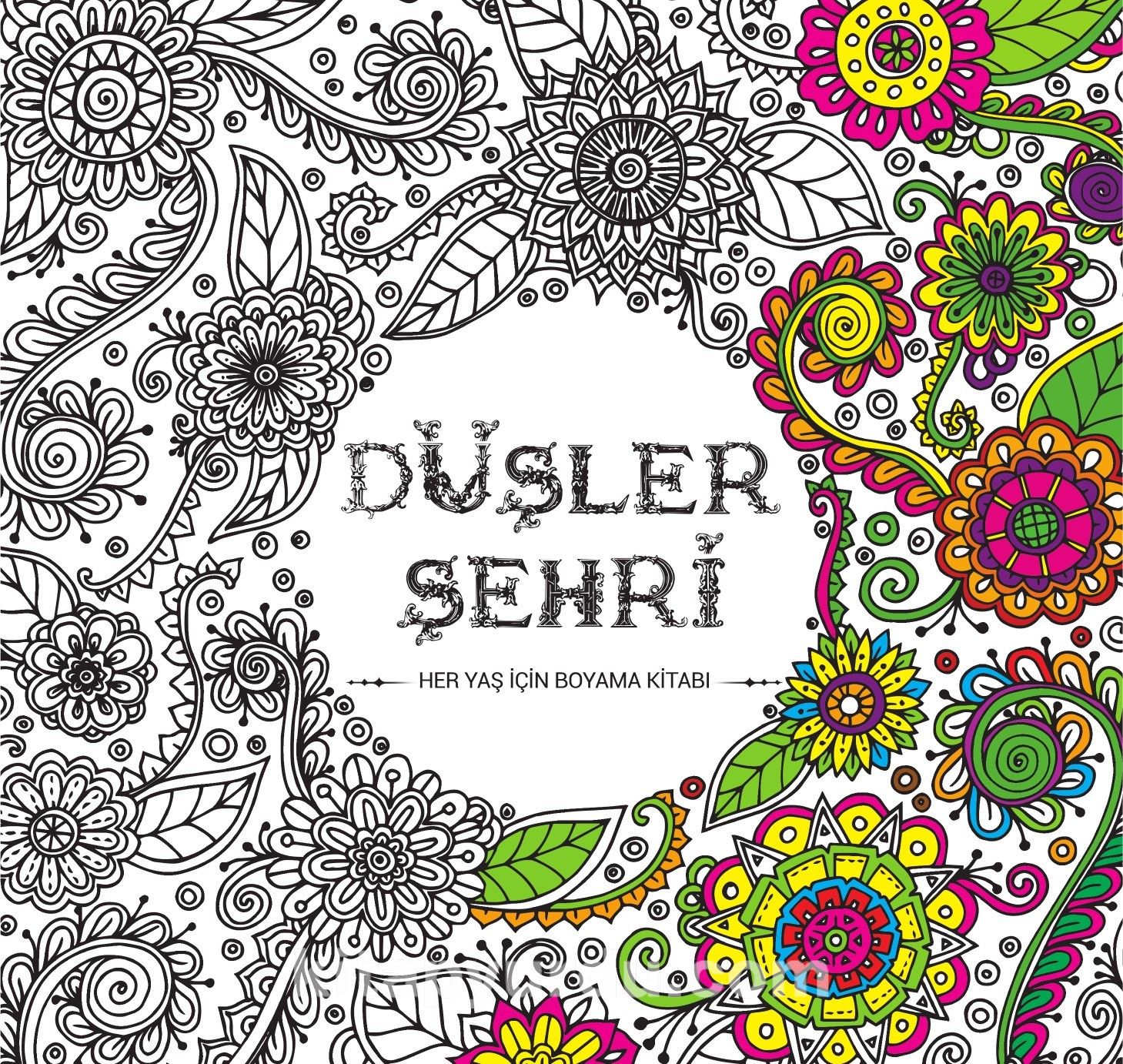 Düşler Şehri & Her Yaş İçin Boyama Kitabı