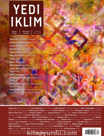 7edi İklim Sayı:343 Ekim 2018 Kültür Sanat Medeniyet Edebiyat Dergisi