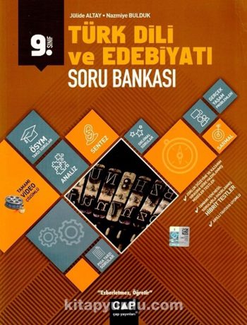 9. Sınıf Anadolu Lisesi Türk Dili ve Edebiyatı Soru Bankası