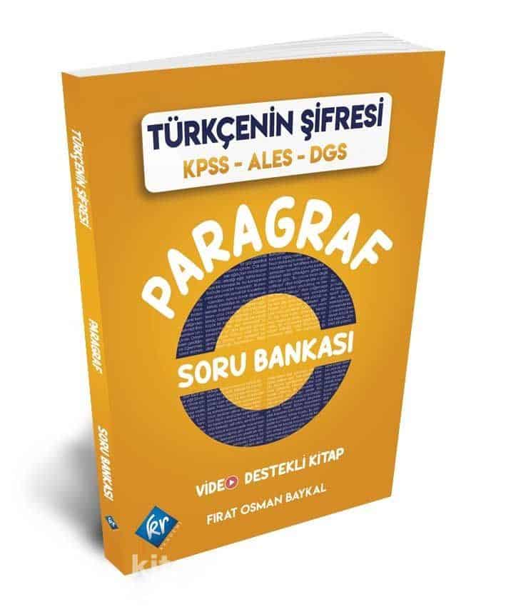 KPSS ALES DGS Türkçenin Şifresi Paragraf Soru Bankası