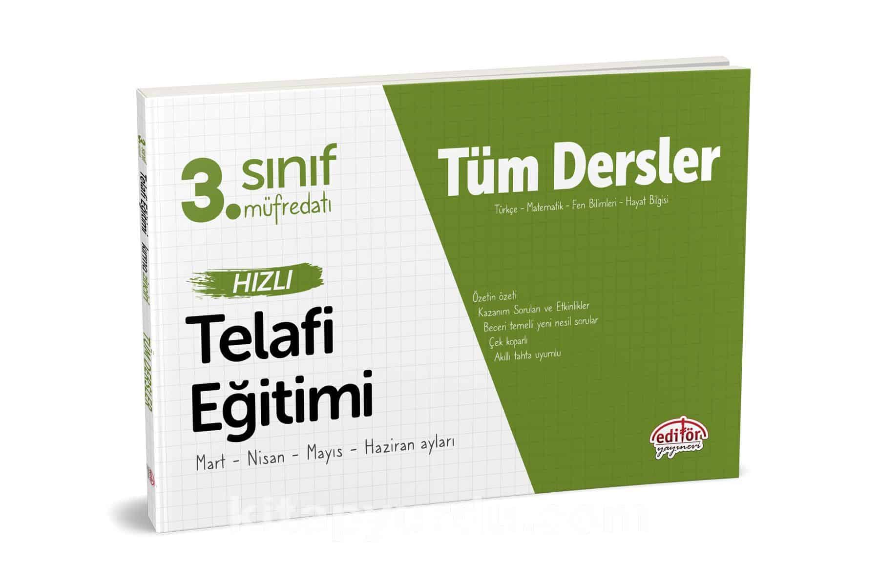 3. Sınıf Tüm Dersler Hızlı Telafi Eğitimi