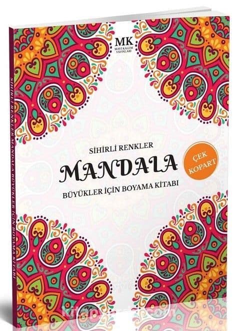 Sihirli Renkler / Büyükler İçin Boyama Kitabı Mandala