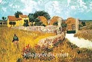 Taşrada Çiftlik Evi-1888 / Vincent Van Gogh (VGV 045-60x90) (Çerçevesiz)