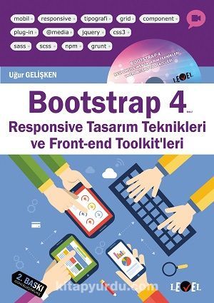 Bootstrap 4 (Cd Ekli) & Responsive Tasarım Teknikleri ve Front-End Toolkit’leri