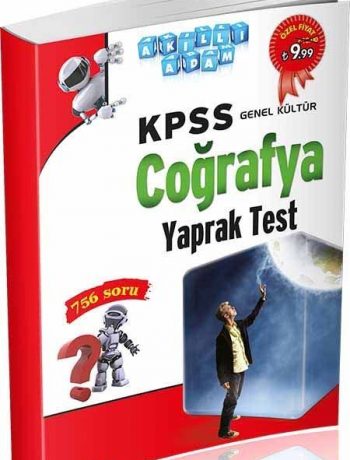 KPSS Genel Kültür Coğrafya Yaprak Test