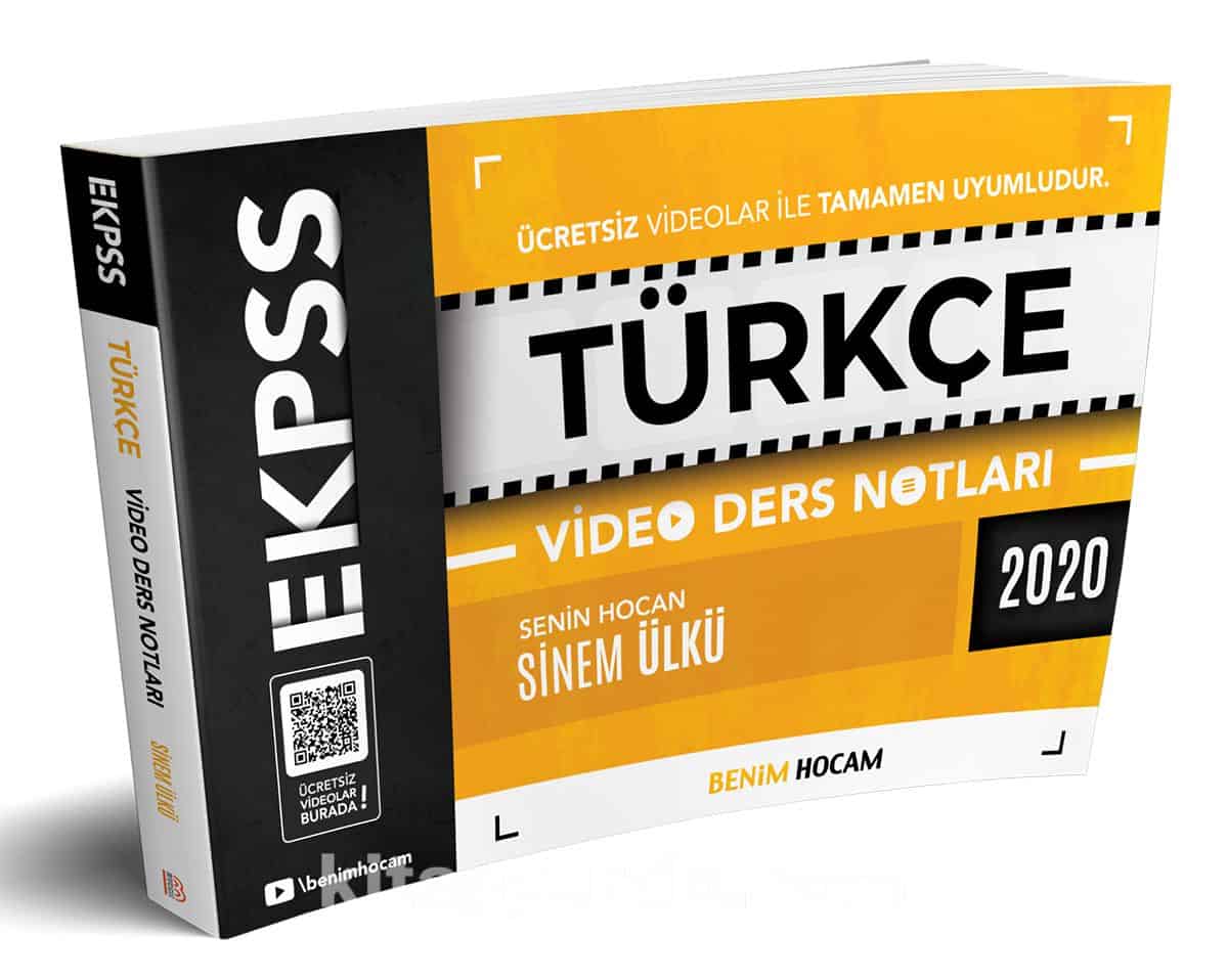 2020 E-KPSS Türkçe Video Ders Notları