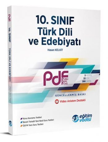 10. Sınıf Türk Dili ve Edebiyatı PDF Planlı Ders Föyü