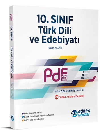 10. Sınıf Türk Dili ve Edebiyatı PDF Planlı Ders Föyü