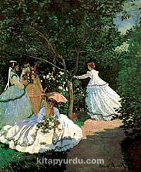 Bahçede Kadınlar / Claude Monet (MCL 035-50x60) (Çerçevesiz)