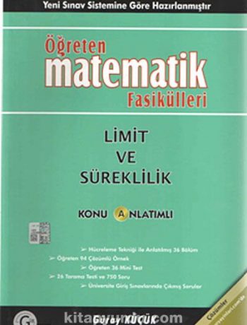 Öğreten Matematik Fasikülleri & Limit Ve Süreklilik / Konu Anlatımlı