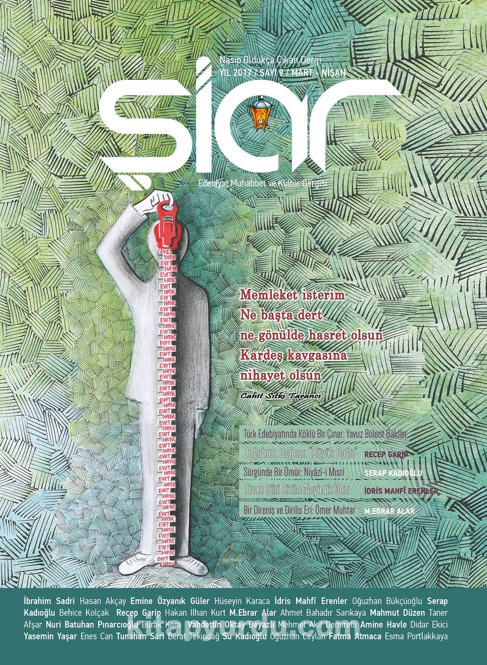 Şiar Dergisi Sayı: 9 Mart Nisan 2017