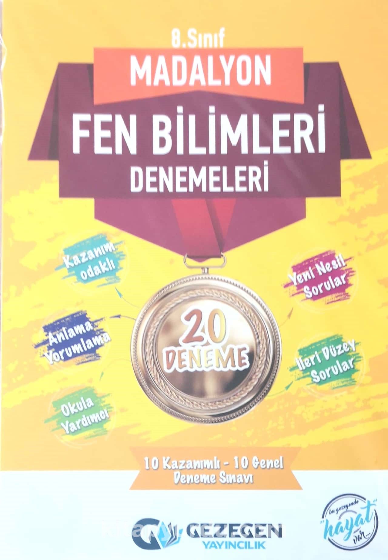 8. Sınıf Madalyon Fen Bilimleri Denemeleri