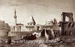Konya Aladdin Camii Ve Köşkü / Charles Texier (GRV 119-30x50) (Çerçevesiz)