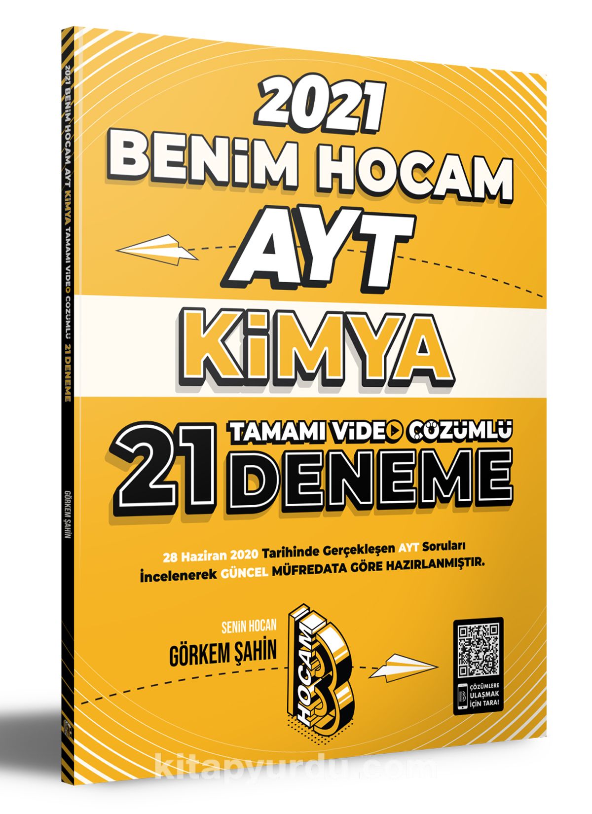 2021 AYT Kimya Tamamı Video Çözümlü 21 Deneme Sınavı