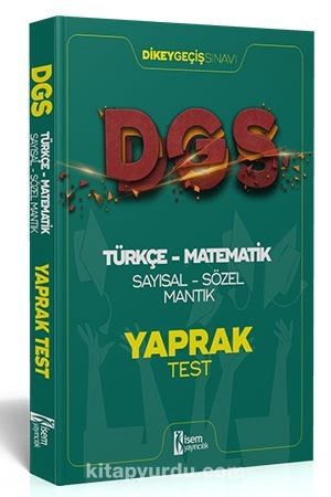2021 DGS Türkçe - Matematik Sayısal - Sözel Mantık Çek Kopar Yaprak Test