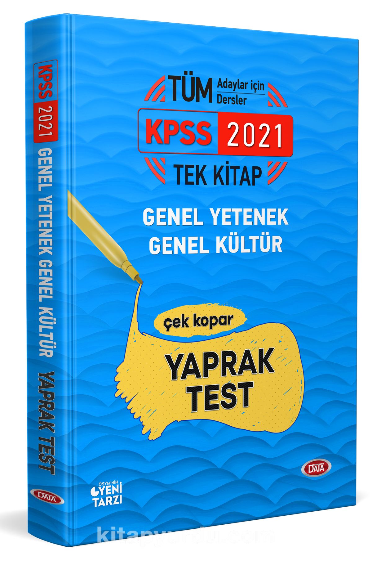 2021 KPSS Genel Yetenek Genel Kültür Tek Kitap Yaprak Test