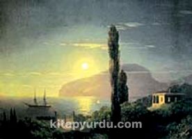Kırım'da Dolunaylı Gece-1859  / Ivan Konst. Aivazovsky (AIK 004-70x100) (Çerçevesiz)
