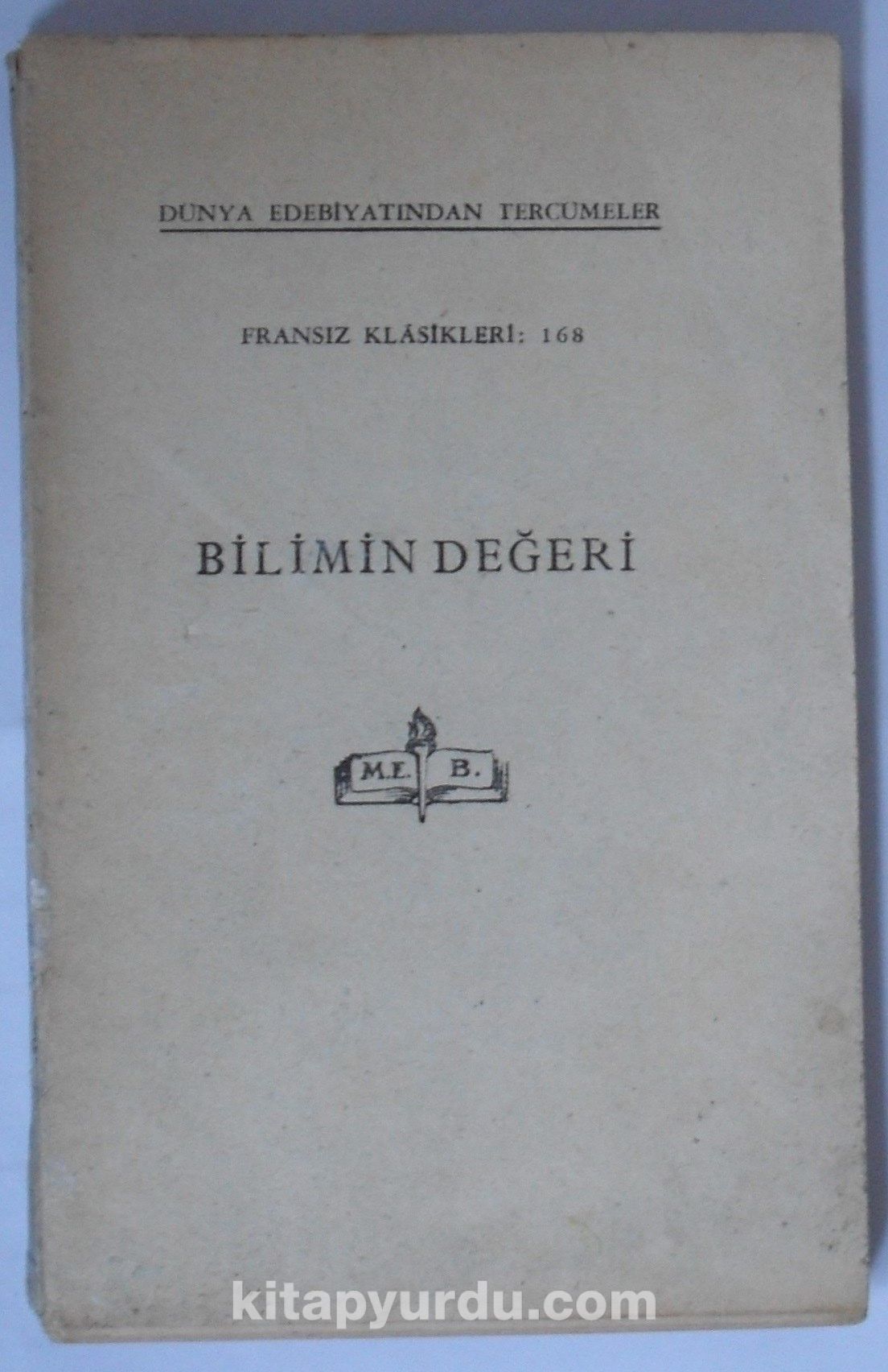 Bilimin Değeri Kod: 8-C-14