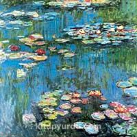 Nilüferler-1914 / Claude Monet (MCL 002-40x40) (Çerçevesiz)