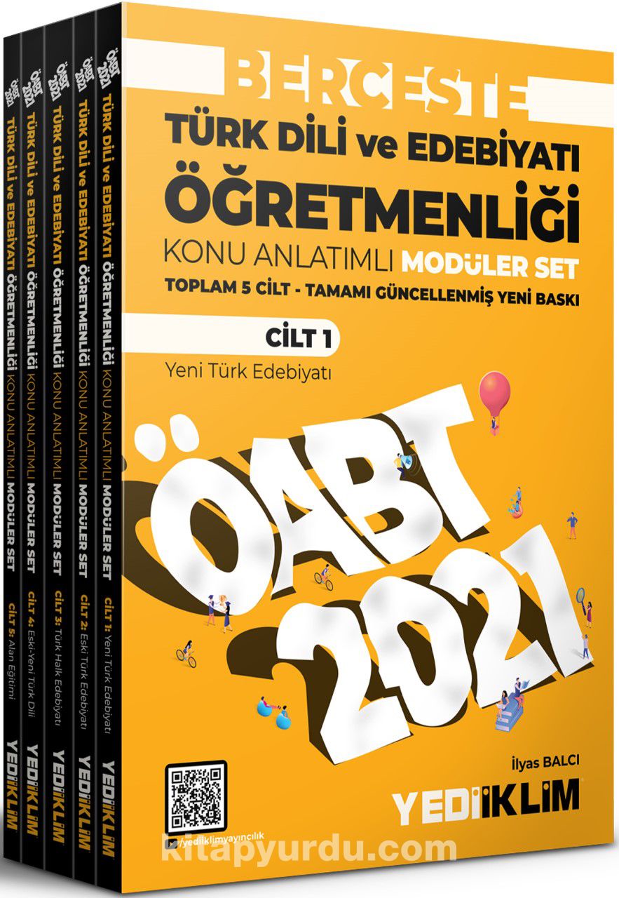 2021 ÖABT Türk Dili ve Edebiyatı Öğretmenliği Berceste Konu Anlatımlı Modüler Set