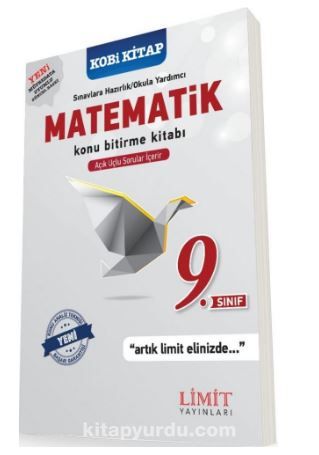 9. Sınıf Matematik Konu Bitirme Kitabı