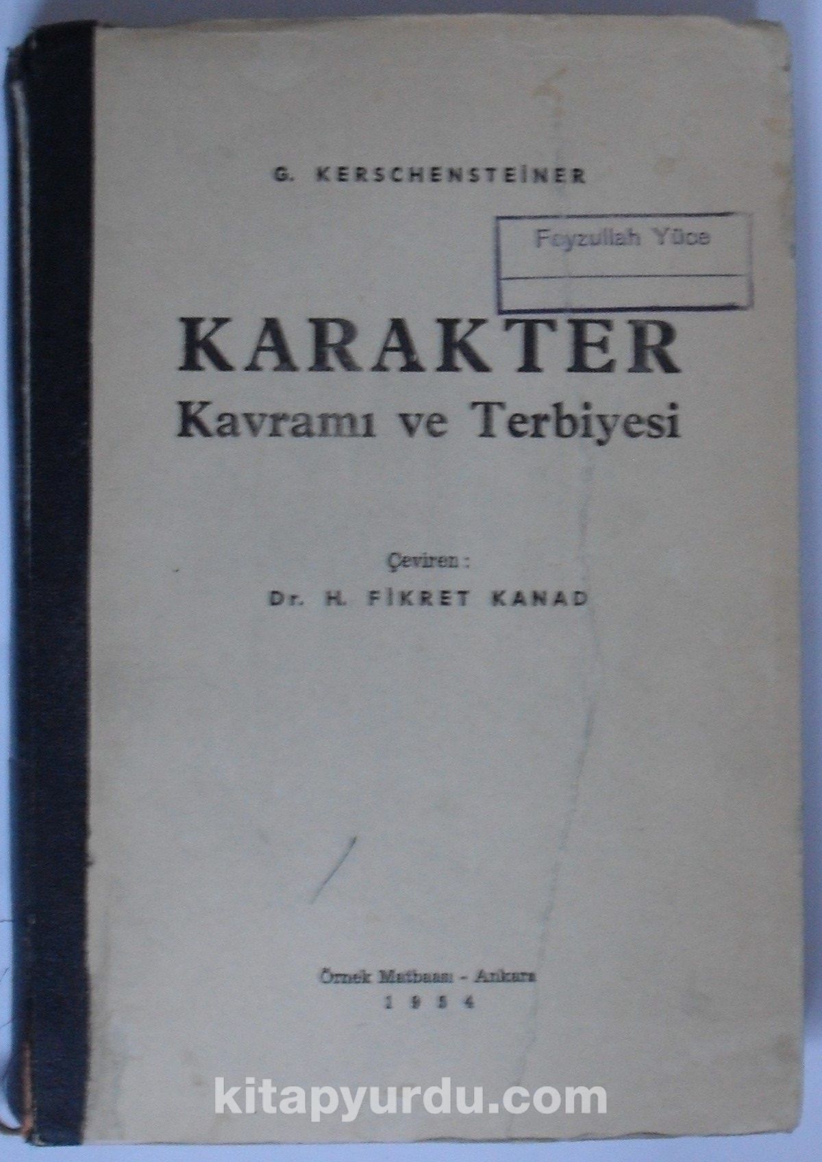 Karakter Kavramı ve Terbiyesi (Kod:6-A-30)