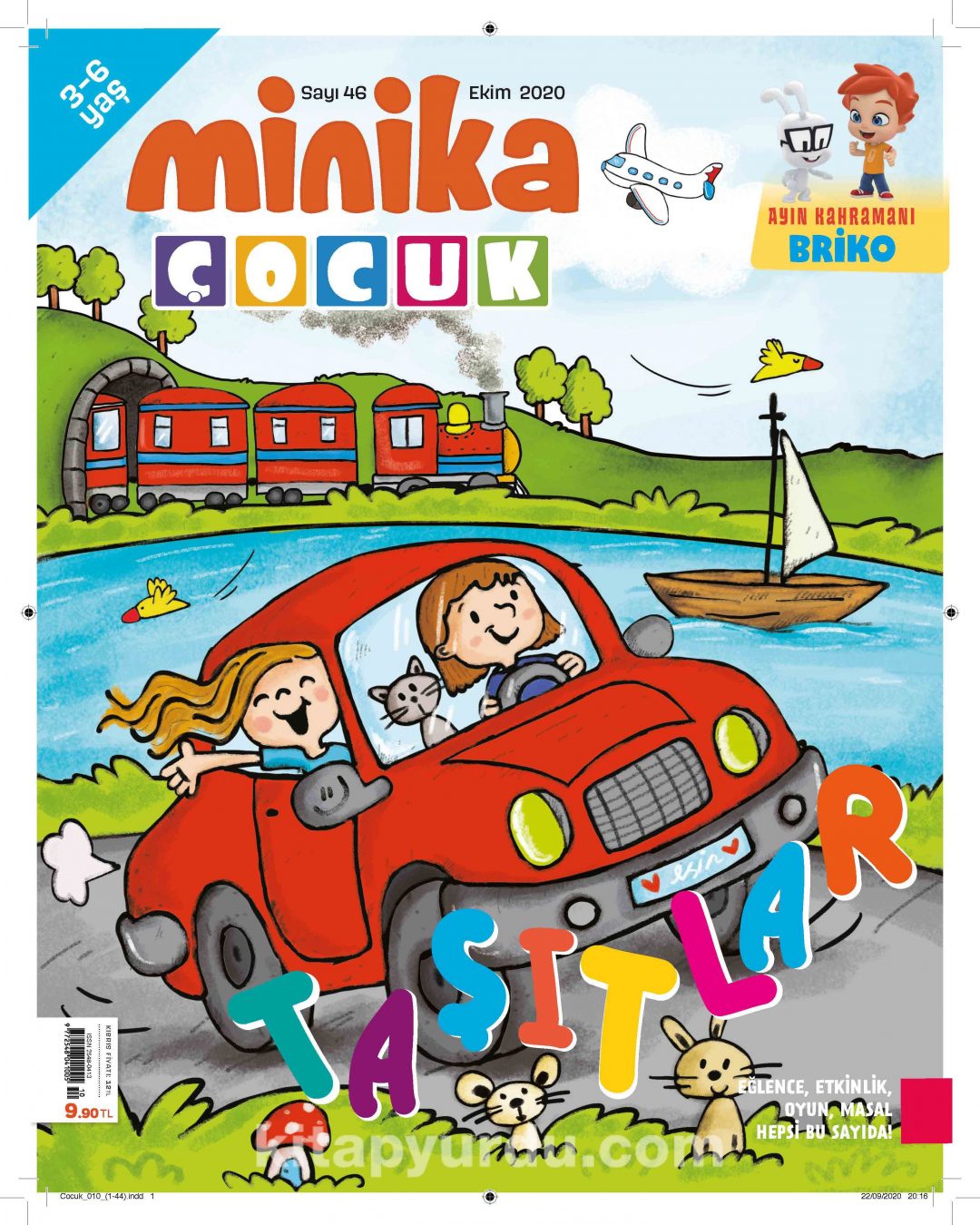 Minika Çocuk Aylık Çocuk Dergisi Sayı: 46 Ekim 2020