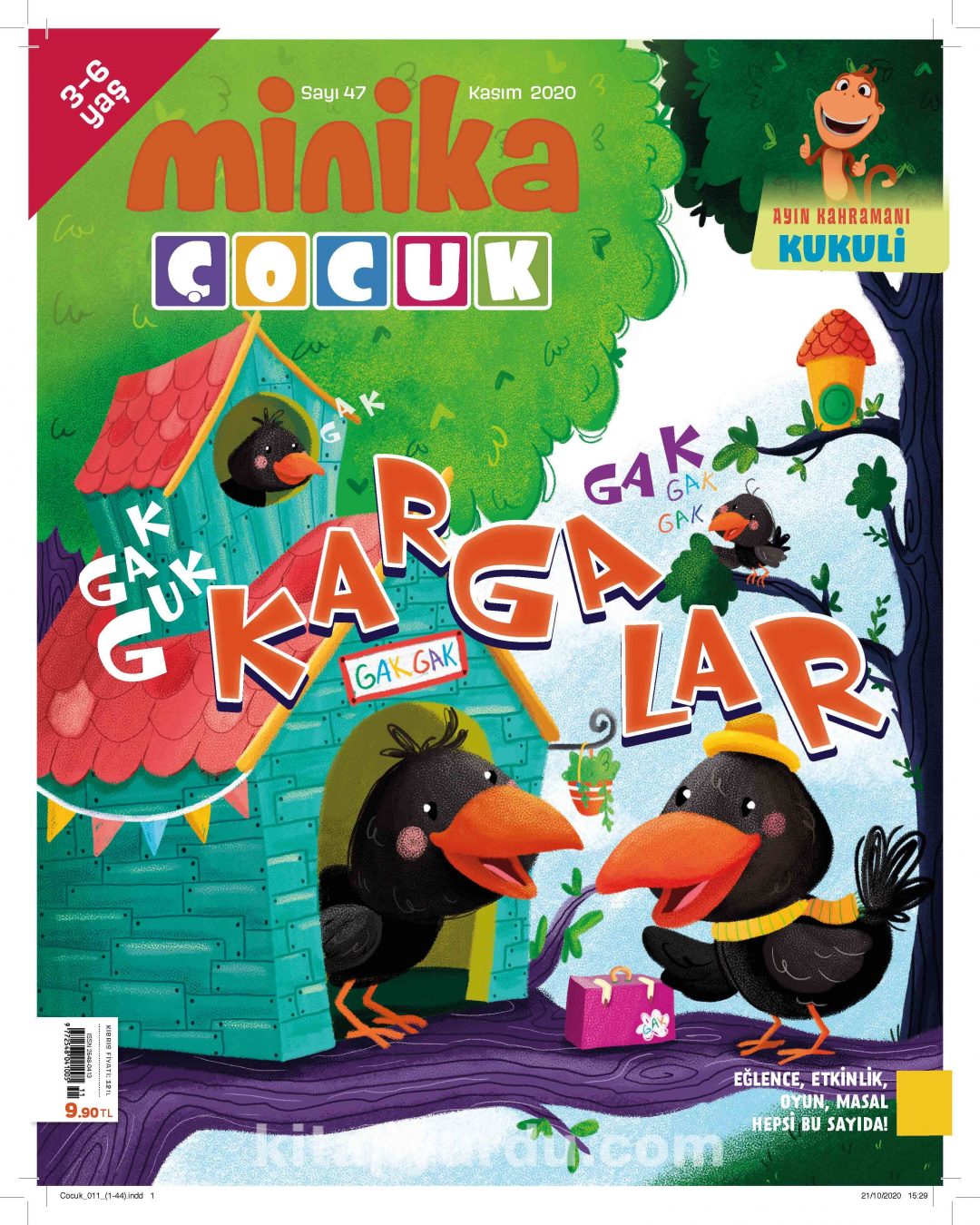 Minika Çocuk Aylık Çocuk Dergisi Sayı: 47 Kasım 2020