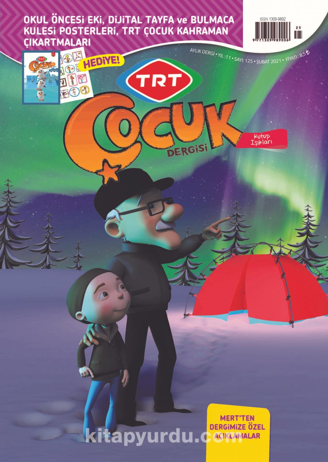 TRT Çocuk Dergisi Sayı: 125 Şubat 2021