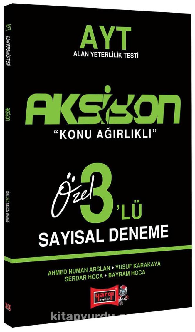 2021 AYT Aksiyon Sayısal 3’lü Deneme