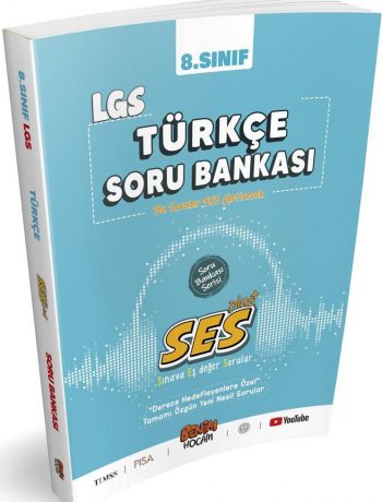 LGS 8.Sınıf SES Serisi Türkçe Soru Bankası