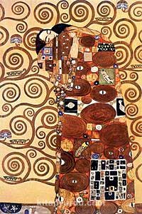 Sarılma / Gustave Klimt (KLG 009-50x75) (Çerçevesiz)