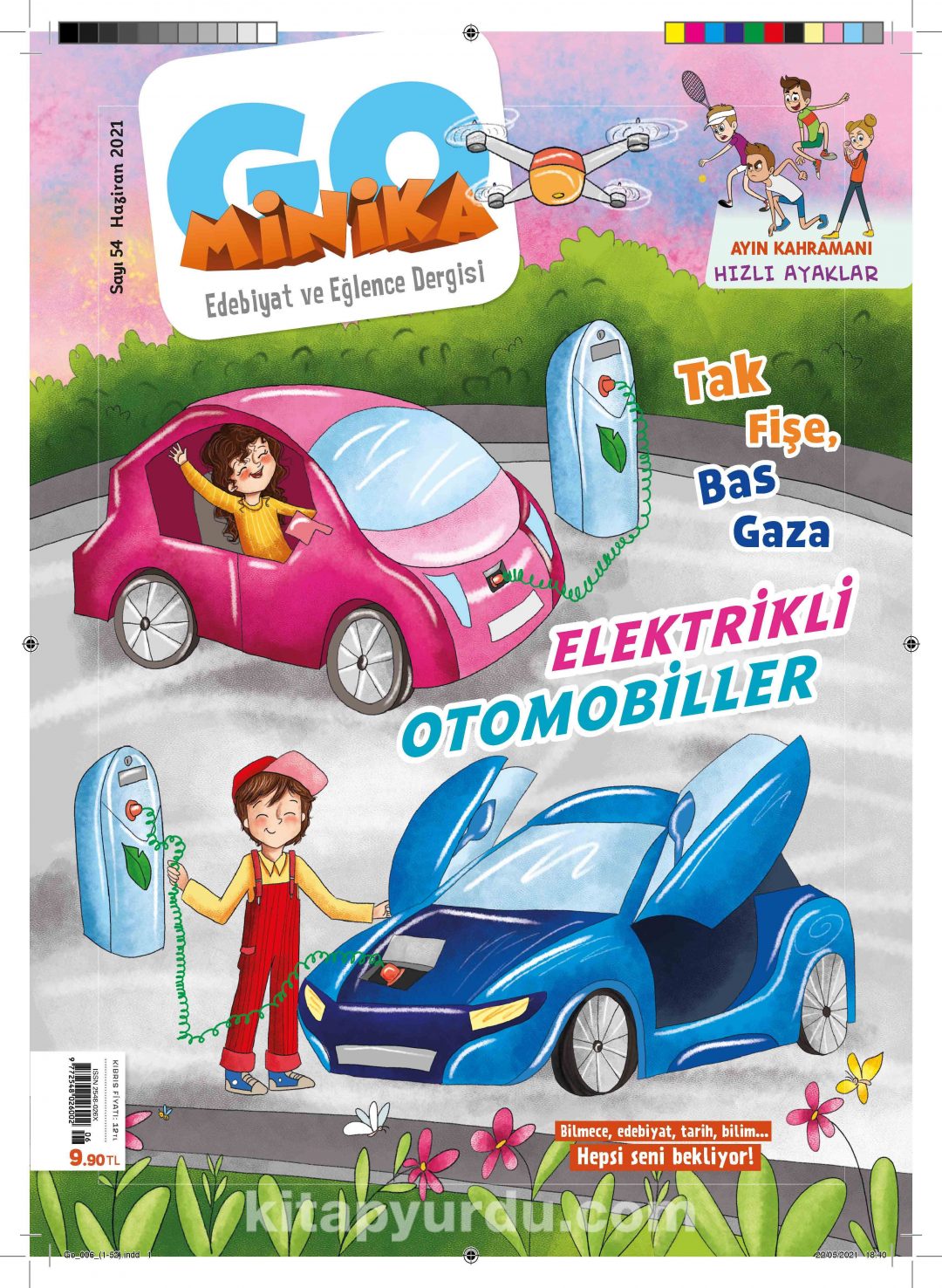minikaGO Aylık Çocuk Dergisi Sayı: 54 Haziran 2021
