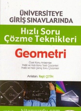 Üniversiteye Giriş Sınavlarında Hızlı Soru Çözme Teknikleri Geometri (12 Dvd)