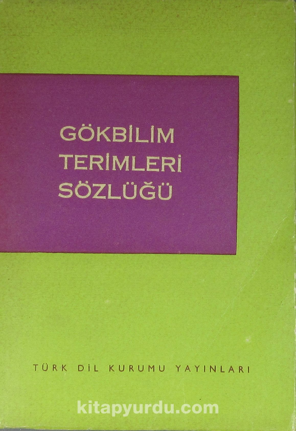 Gökbilim Terimleri Sözlüğü (1-G-51)