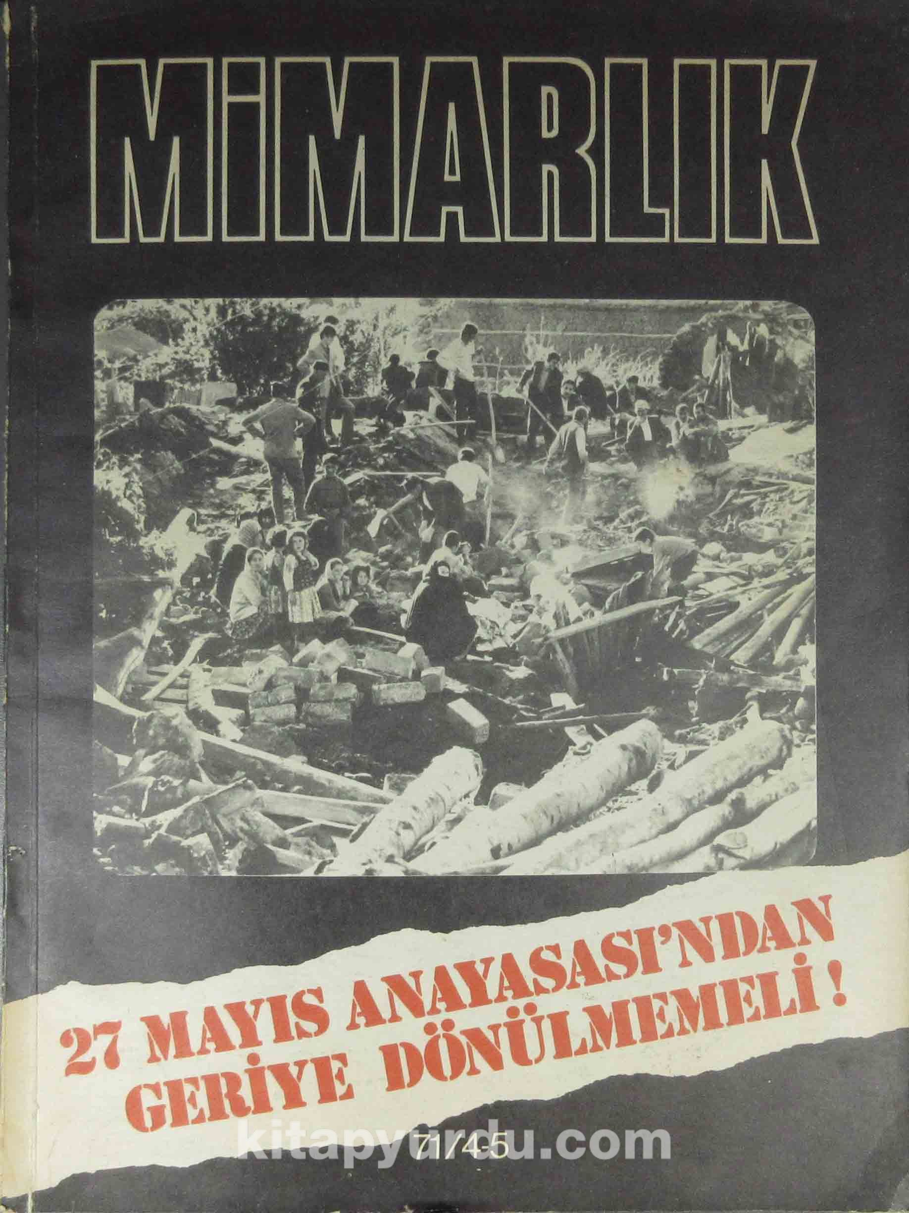 Mimarlık Dergisi (71/4-5)