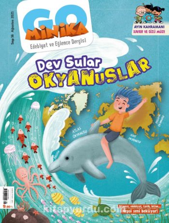 minikaGO Aylık Çocuk Dergisi Sayı: 56 Ağustos 2021