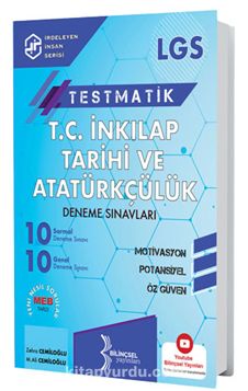 2021 LGS Tek Kitap İki Ders: T.C. İnkılap Tarihi ve Atatürkçülük & Din Kültürü ve Ahlak Bilgisi Deneme Sınavı