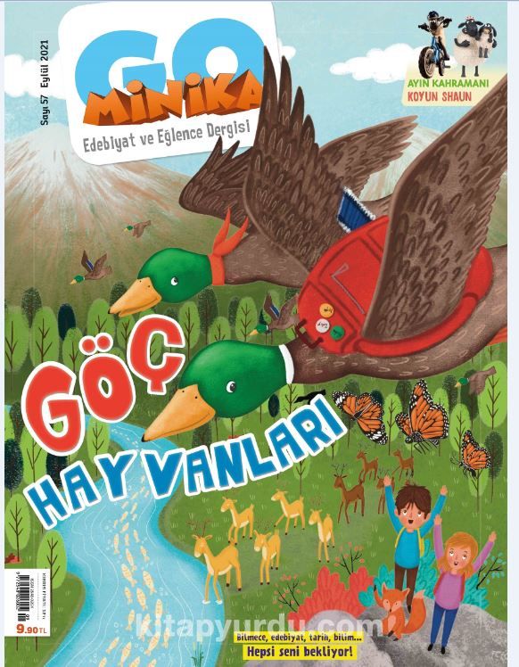 minikaGO Aylık Çocuk Dergisi Sayı: 57 Eylül 2021