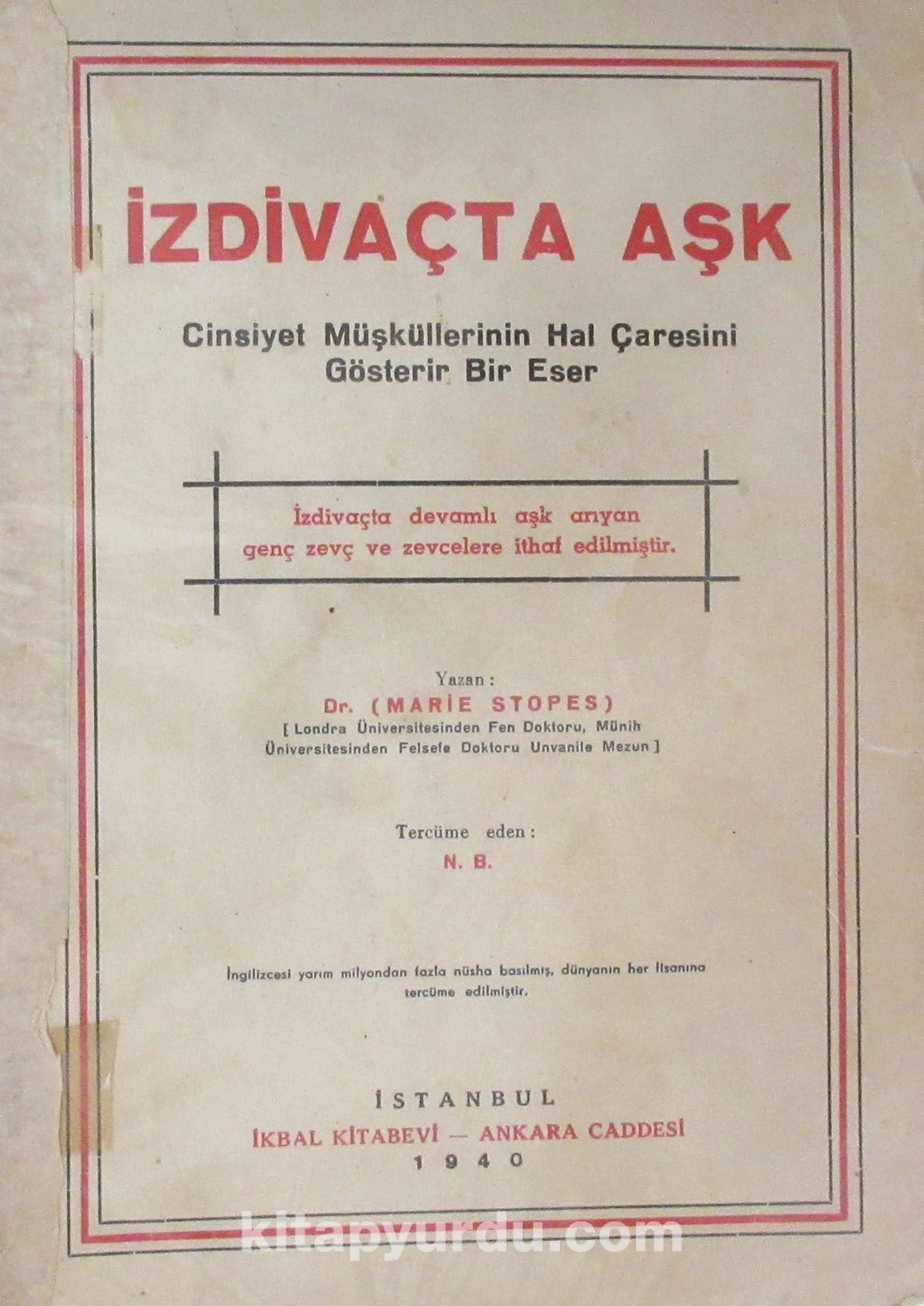 İzdivaçta Aşk (3-F-12)