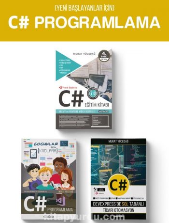 Yeni Başlayanlar için C# Programlama (3 Kitap)