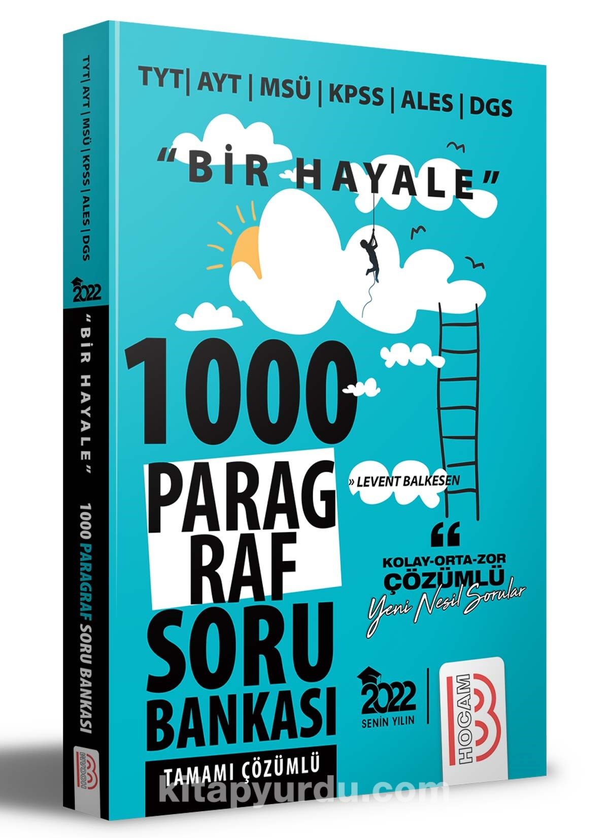 2022 Bir Hayale Serisi Tüm Sınavlar İçin Paragraf Tamamı Çözümlü Soru Bankası