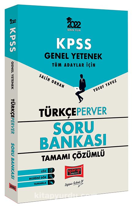 2022 KPSS Genel Yetenek TürkçePerver Tamamı Çözümlü Soru Bankası