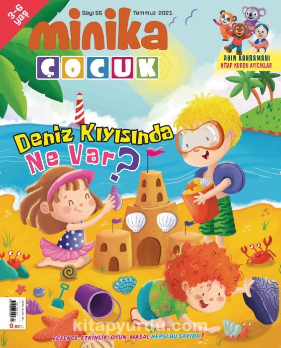 Minika Çocuk Aylık Çocuk Dergisi Sayı: 55 Temmuz 2021