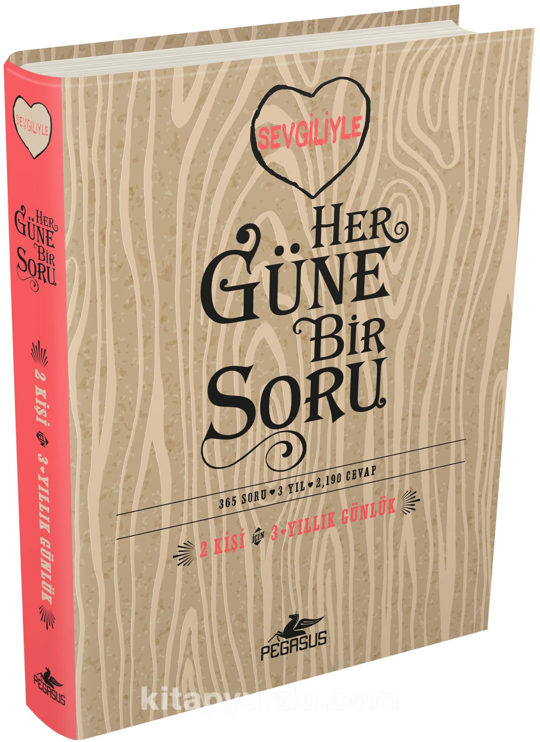 Sevgiliyle  Her Güne Bir Soru (Ciltli)