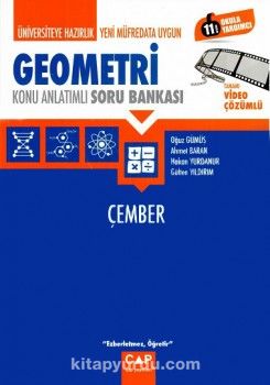 Üniversiteye Hazırlık Geometri Çember Konu Anlatımlı Soru Bankası