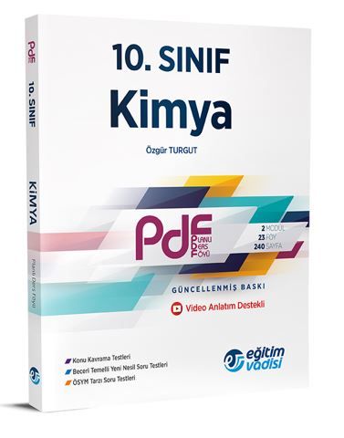 10. Sınıf Kimya PDF Planlı Ders Föyü
