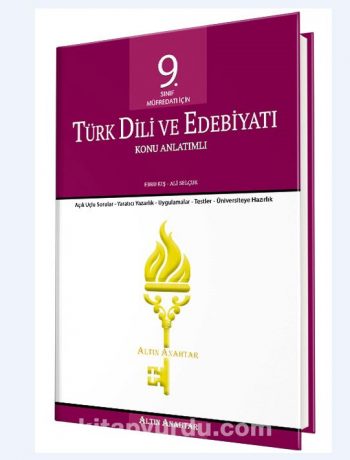 9. Sınıf Müfredatı İçin Türk Dili ve Edebiyatı Konu Anlatımlı - Uygulamalı