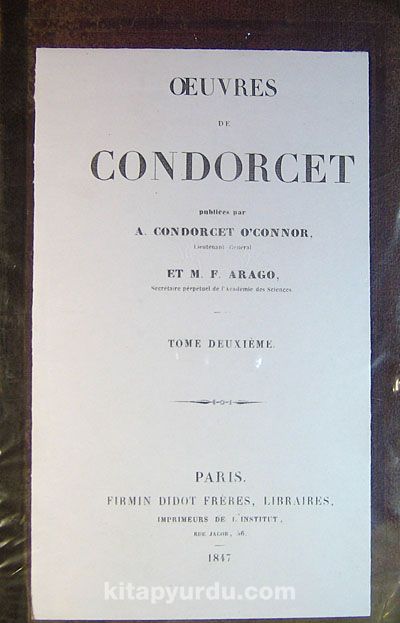 Qeuvres Condorcet (5-B12)